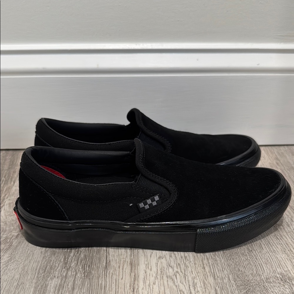 Vans Men's Black Slip-On Shoes